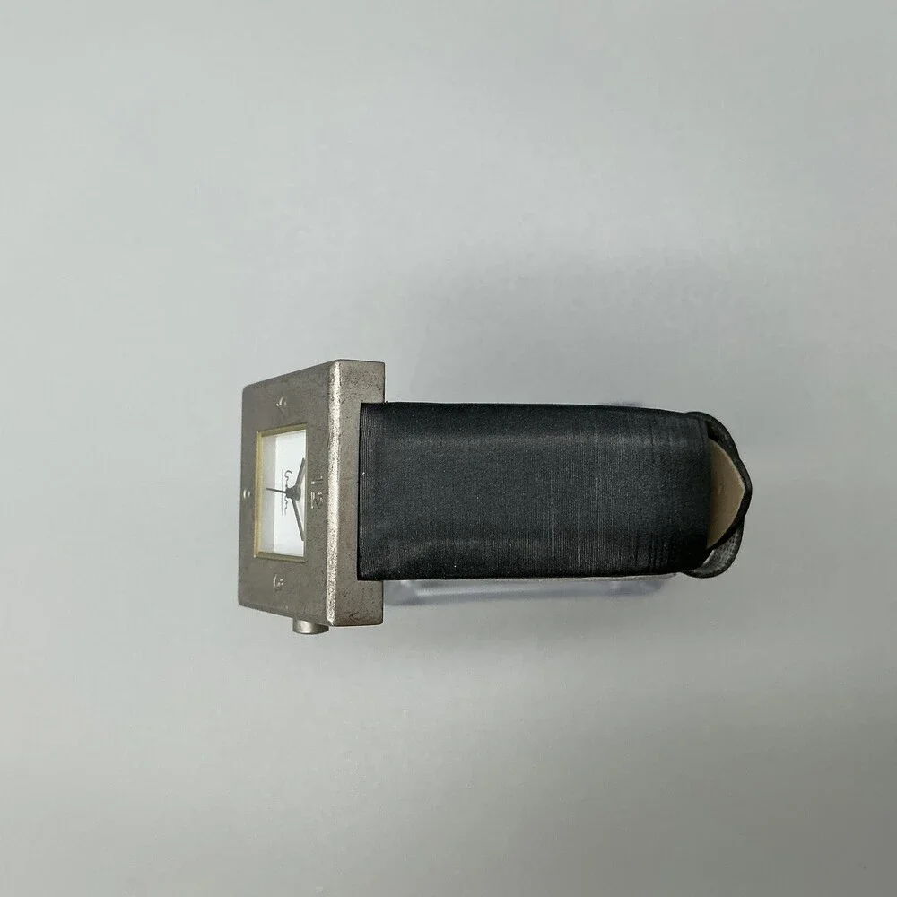 Projects Michael Graves Womens Watch 30mm Square Dial Silver Tone New Battery
